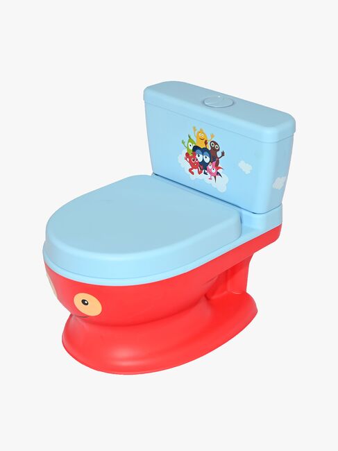 Babblarna Töpfchen mit Spülgeräusch, Rot/Blau