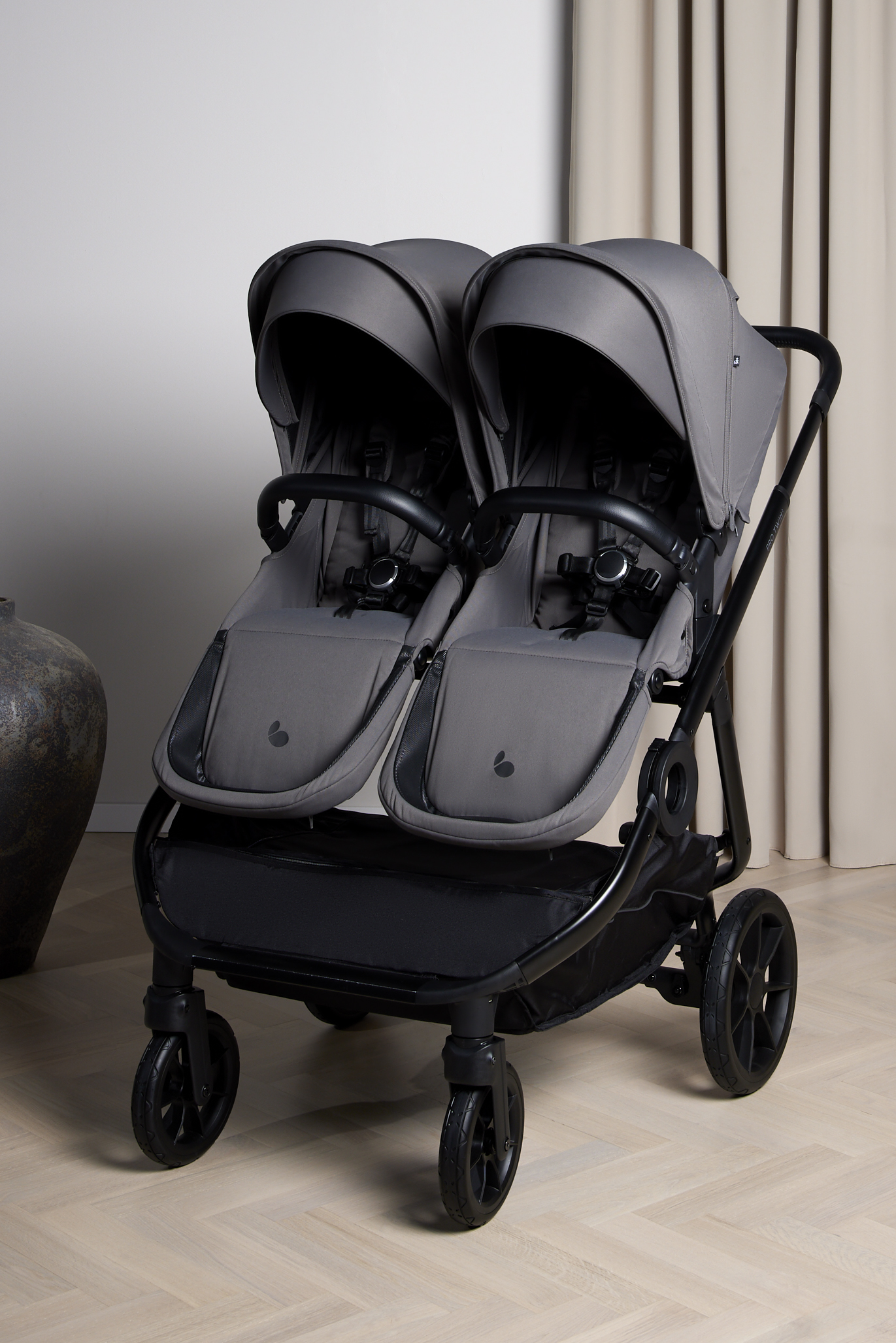 Pro Twin 2 Geschwisterwagen, Mocha Grey