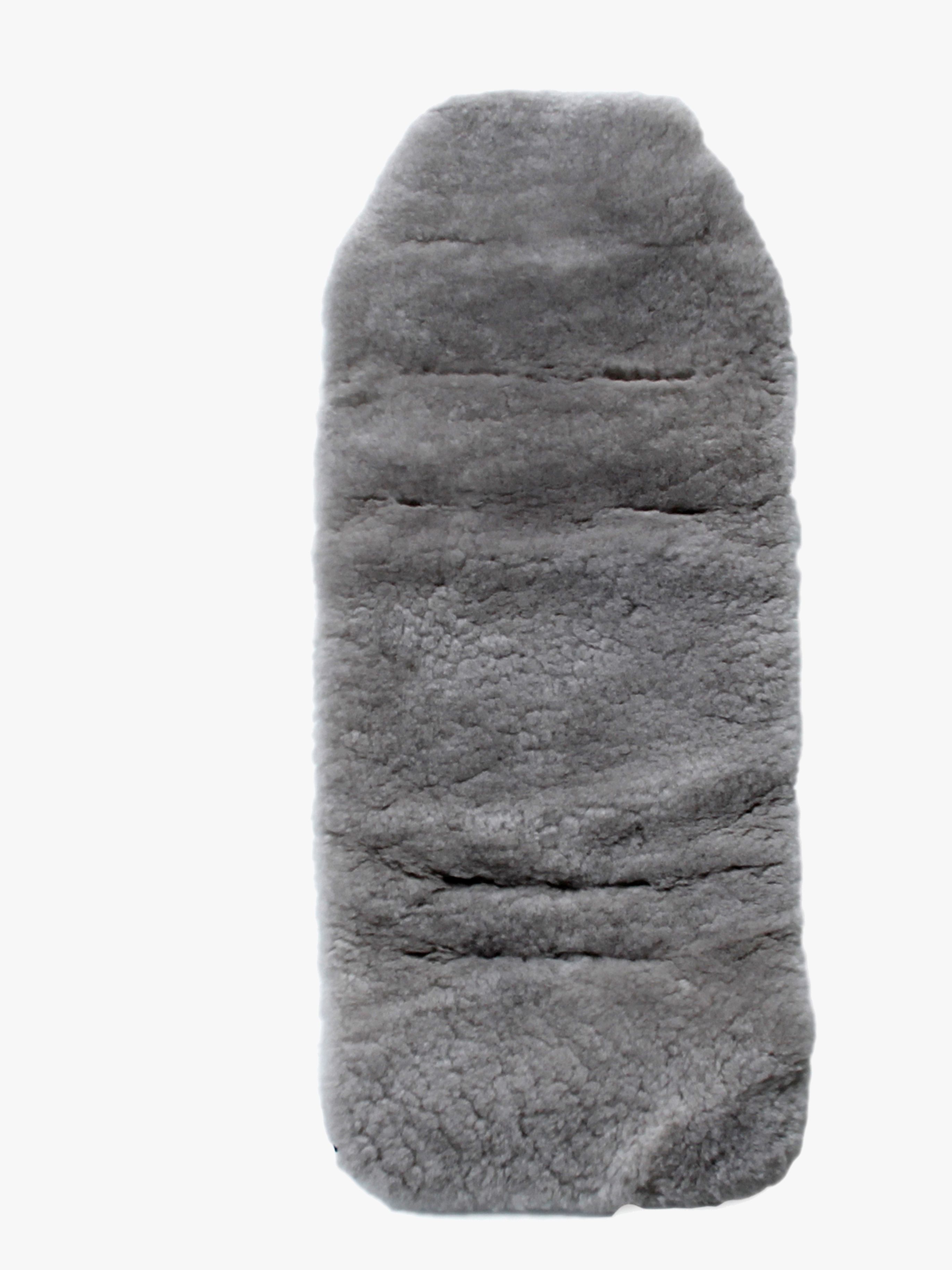 Sitzkissen Lammfell Geschnitten, Mid Grey