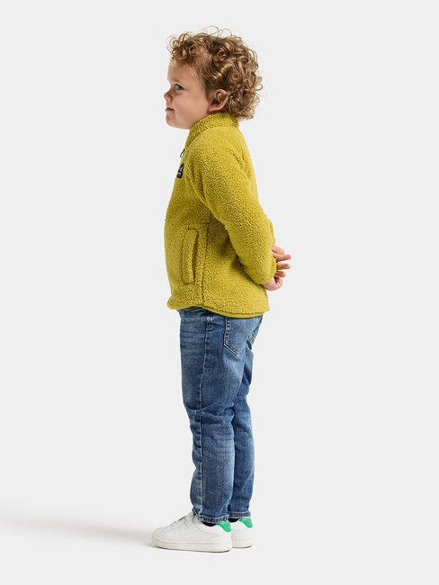 Didriksons Gibbs Fleecejacke, Yellow Pollen