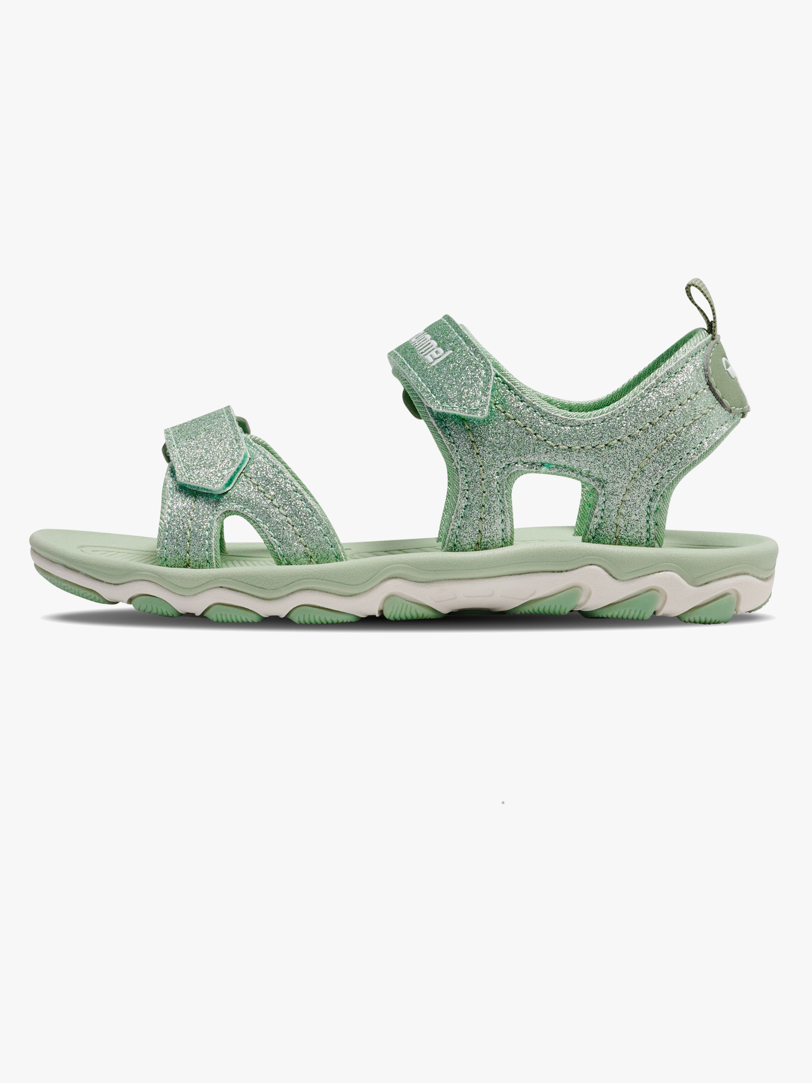 Hummel Glitter Jr Kinder Sandalen, Frosty Green, 27