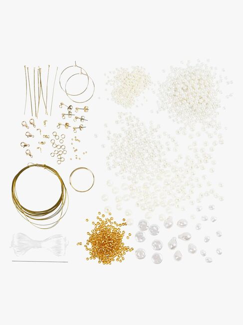 Creativ Company Bastelset Schmuckstücke Perlmutt DIY