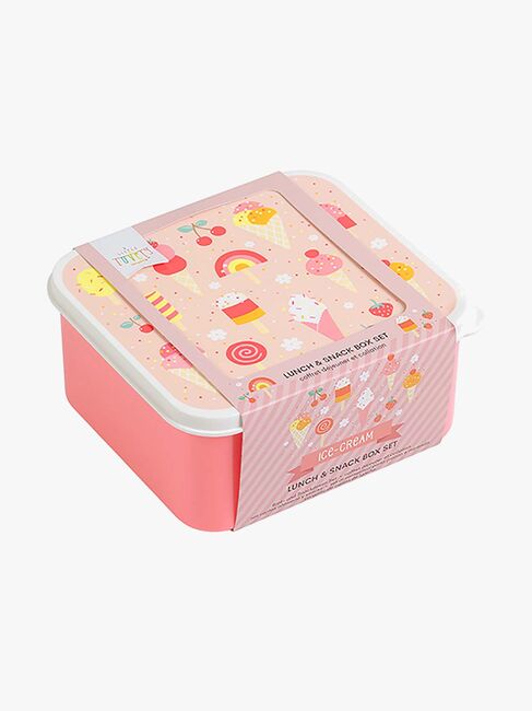 A Little Lovely Company Lunchbox-Set, Eis