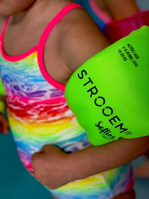 Strooem Softies Schwimmflügel, Lime-Orange