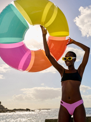 SUNNYLiFE Schwimmring, Rainbow