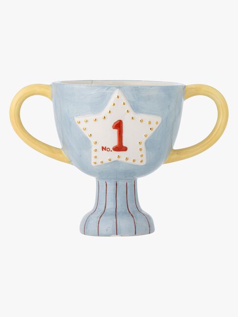 Bloomingville MINI, Trophy Blumentopf Keramik, Mehrfarbig