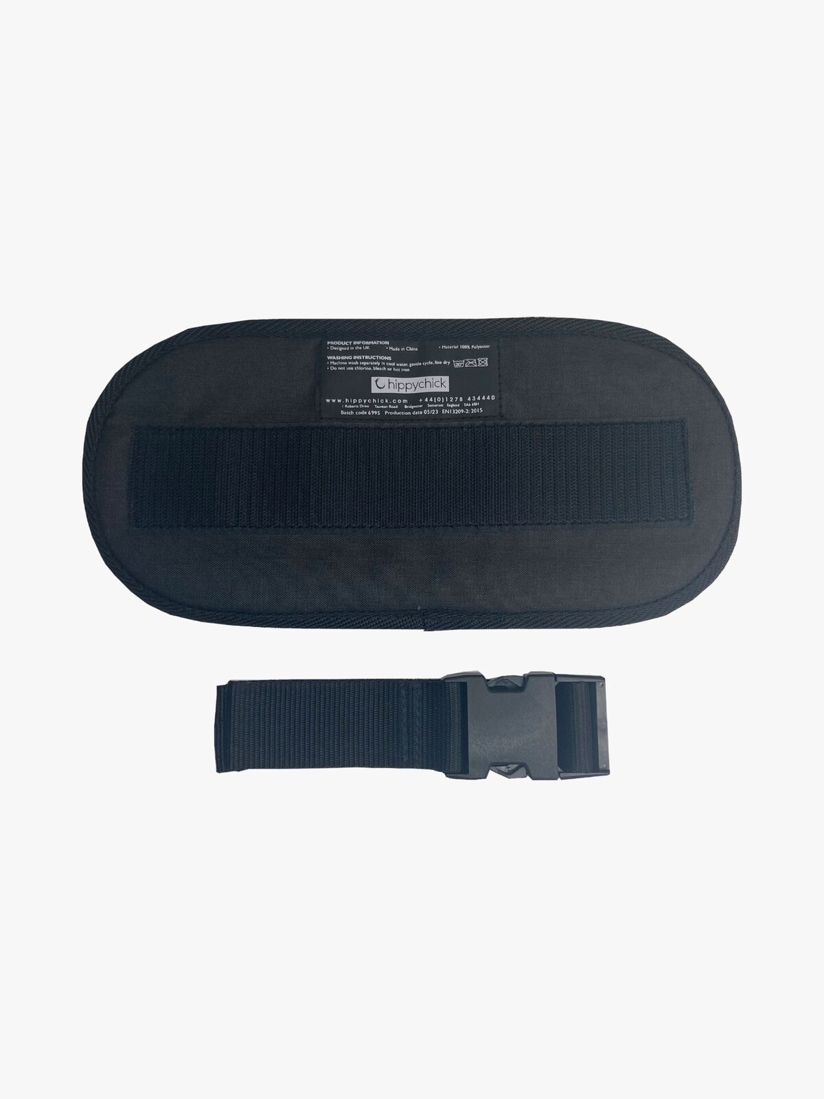 Hippychick Hipseat Verlängerungsgurt, Denim Black