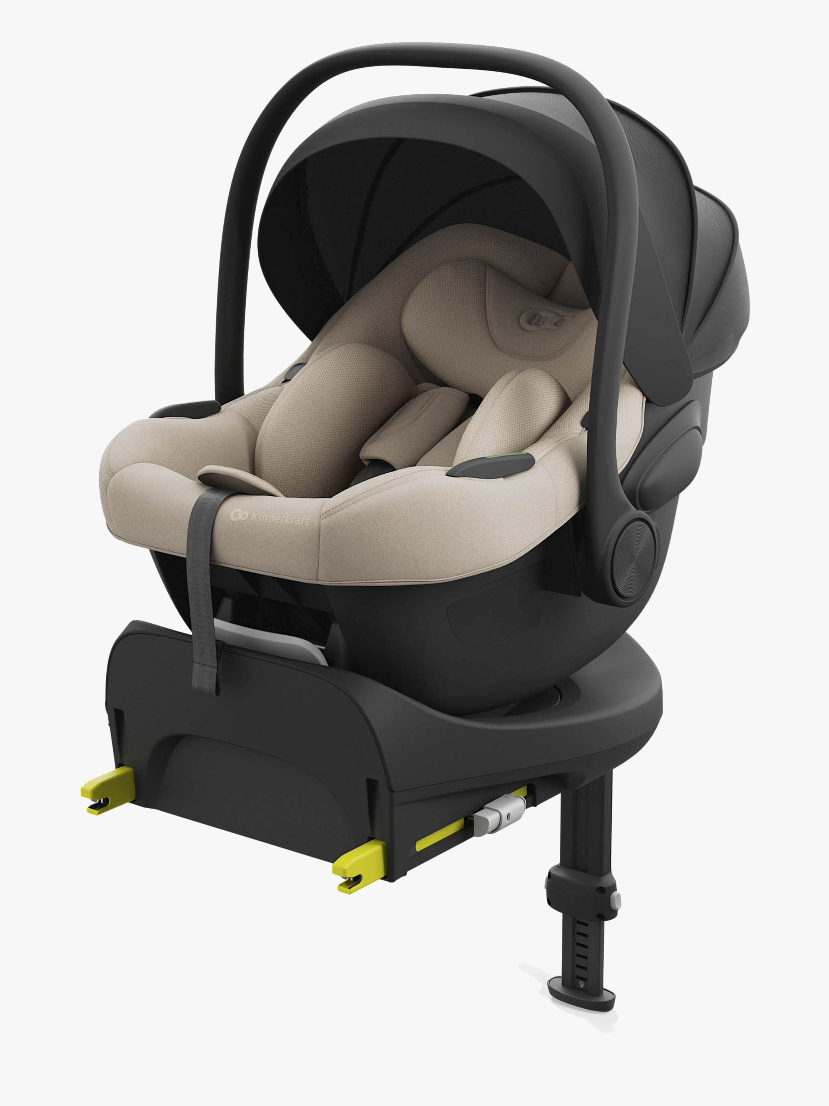 Kinderkraft I-LITE Babyschale inkl. ENDURA SAFE FX Basis, Beige