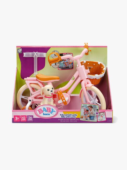 BABY born Puppenfahrrad mit Hund