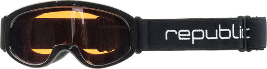 Republic Goggle R610 Kids Skibrille, Black 