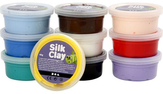 Silk Clay Gemischte Farben