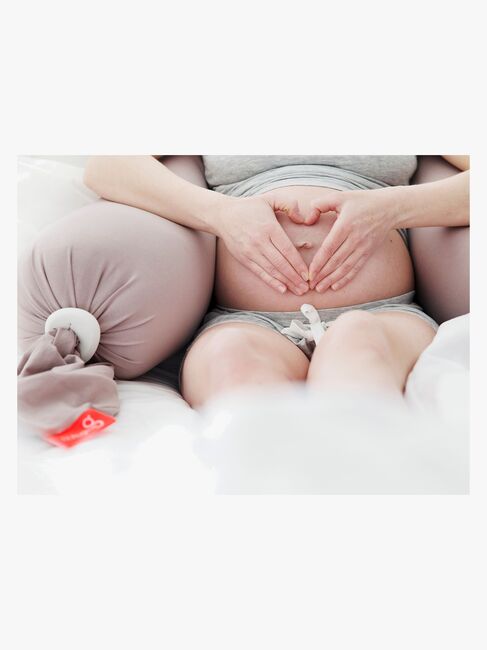 bbhugme Schwangerschafts- und Stillkissenbezug, Dusty Pink