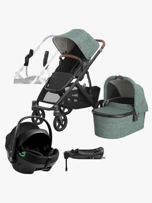 UPPAbaby Vista V3 Kombikinderwagen inkl. Axkid GOKID Babyschale & Basis, Gwen