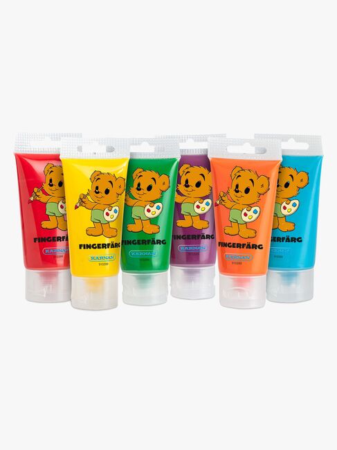 Egmont Kärnan Bamse Fingerfarben