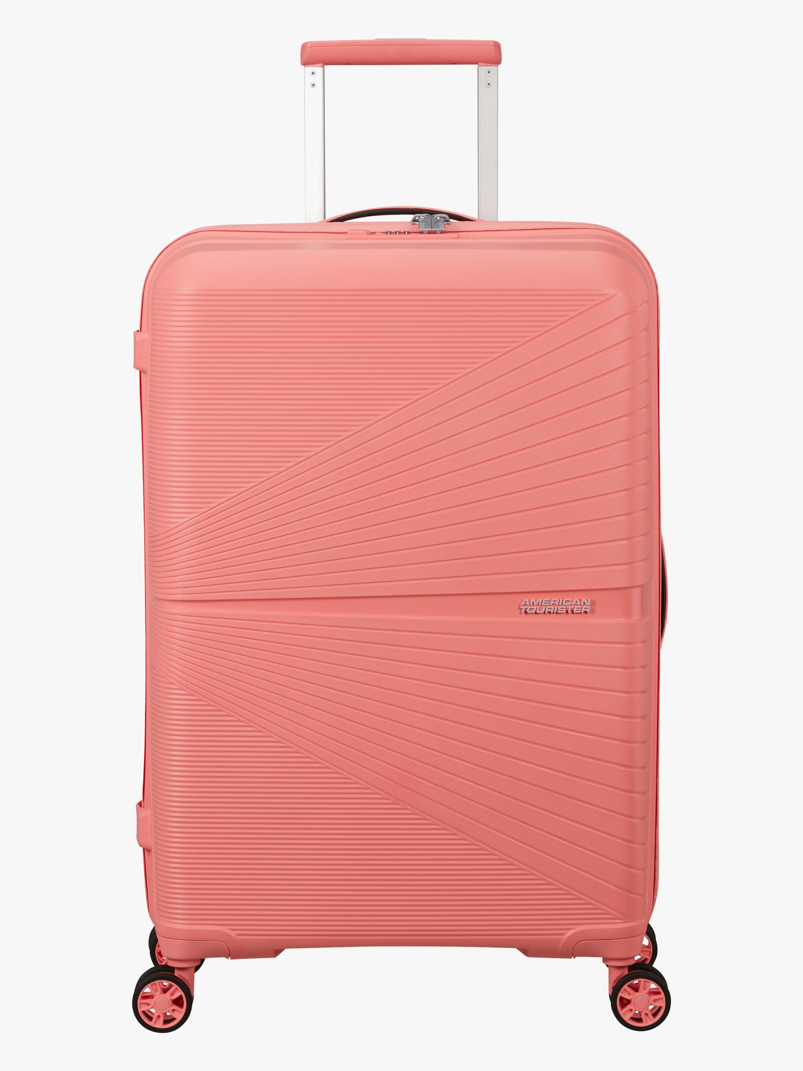 American Tourister Airconic Spinner Koffer 67L, Solar Pink
