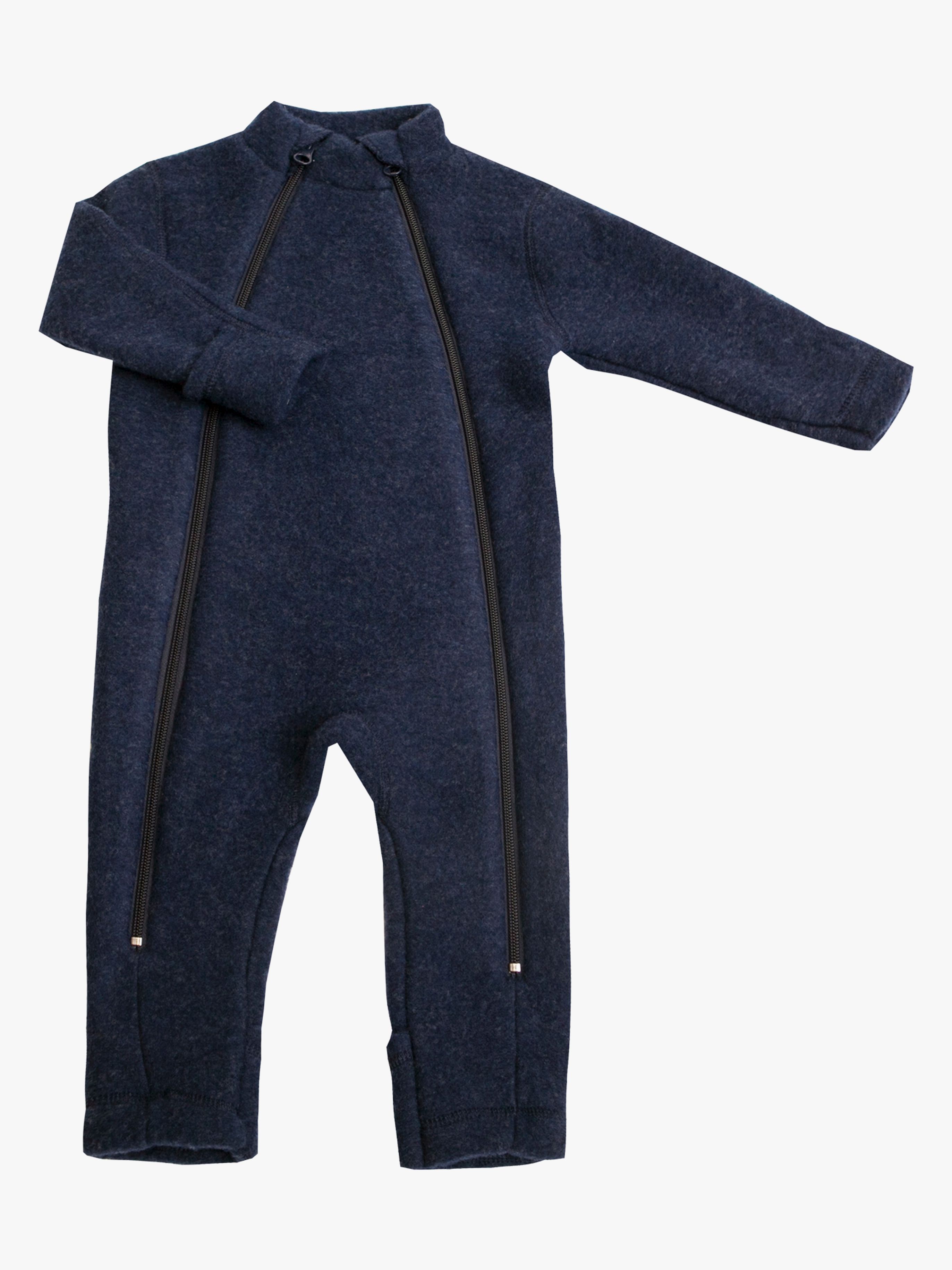 Woll-Overall Zip, Dark Blue, 50
