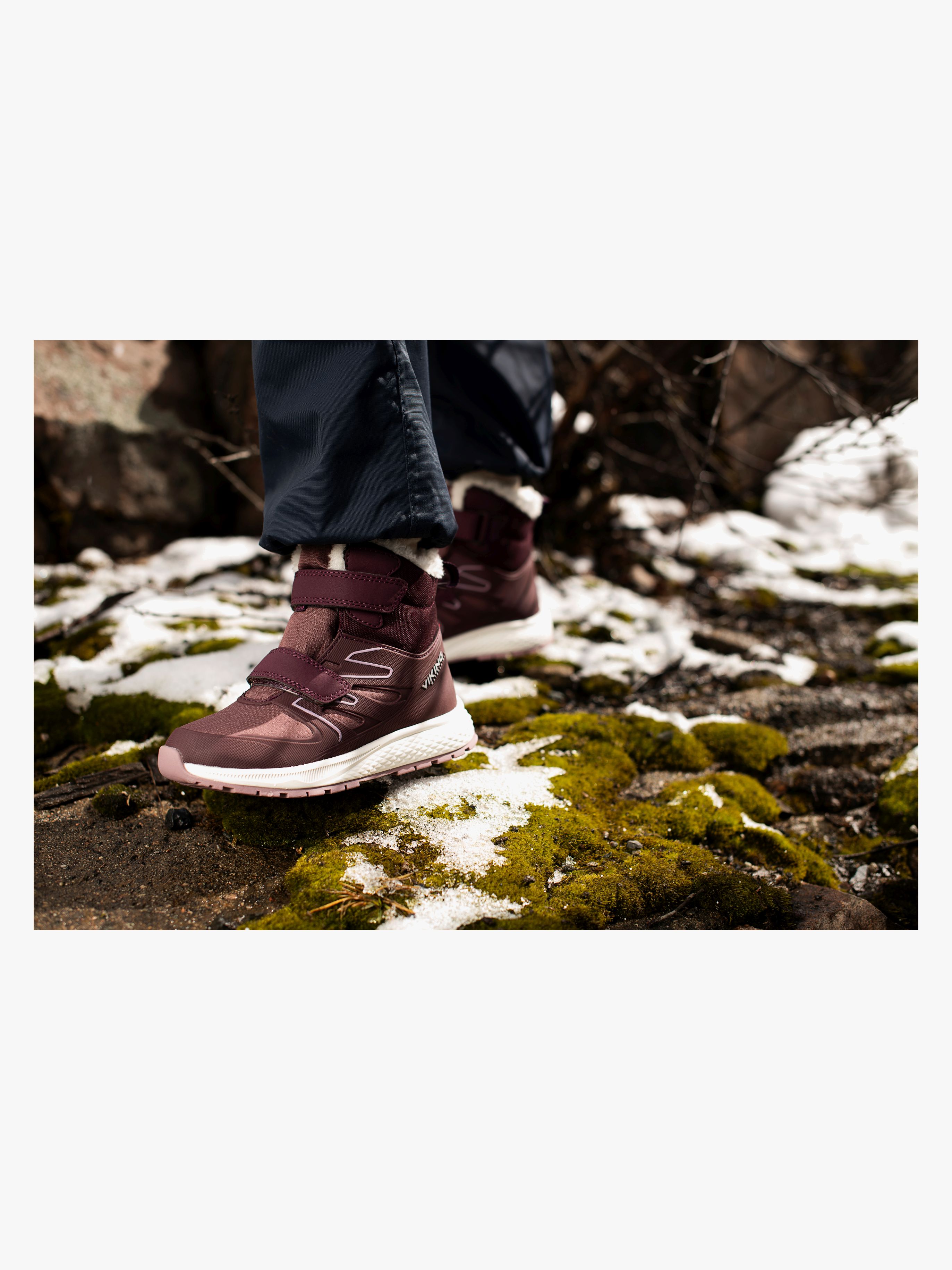 Equip Defence WP 2V Winterstiefel, Grape / Antique Rose, 28