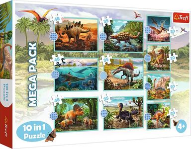 Trefl Puzzle Dinosaurier 10-in-1