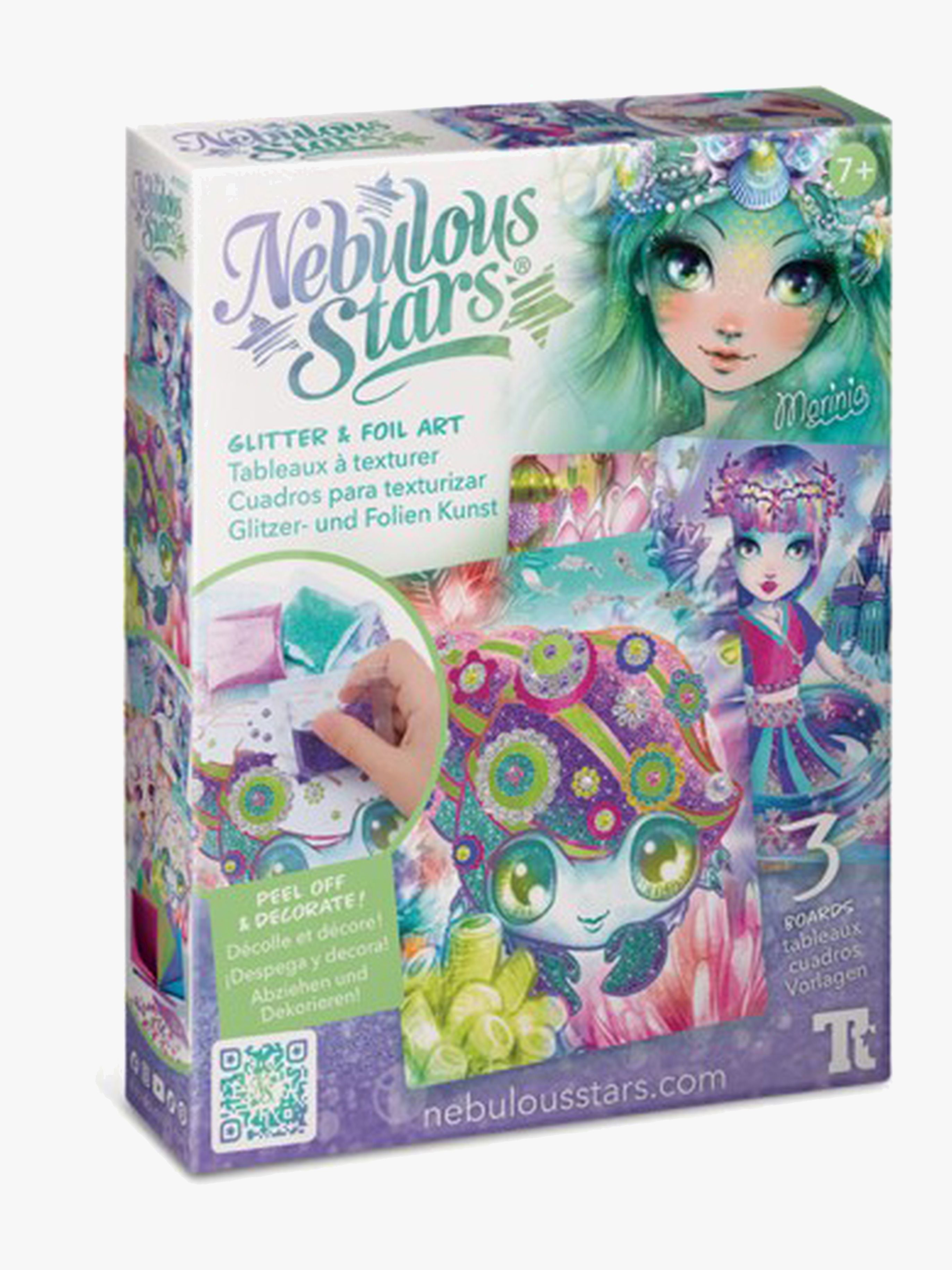 Nebulous Stars Glitzer &  Foil Art DIY-Set
