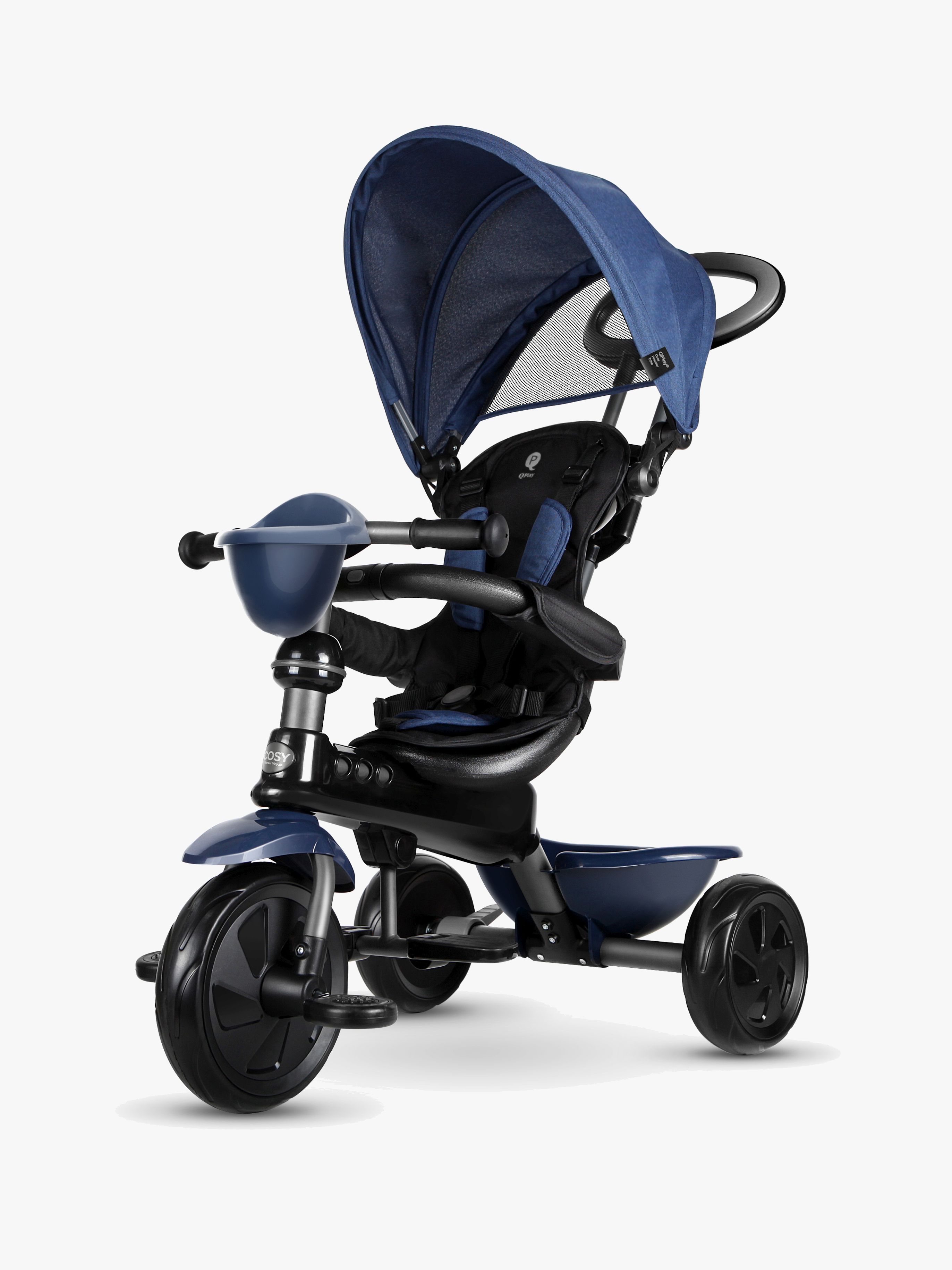 Cosy 4-in-1 Dreirad, Blau