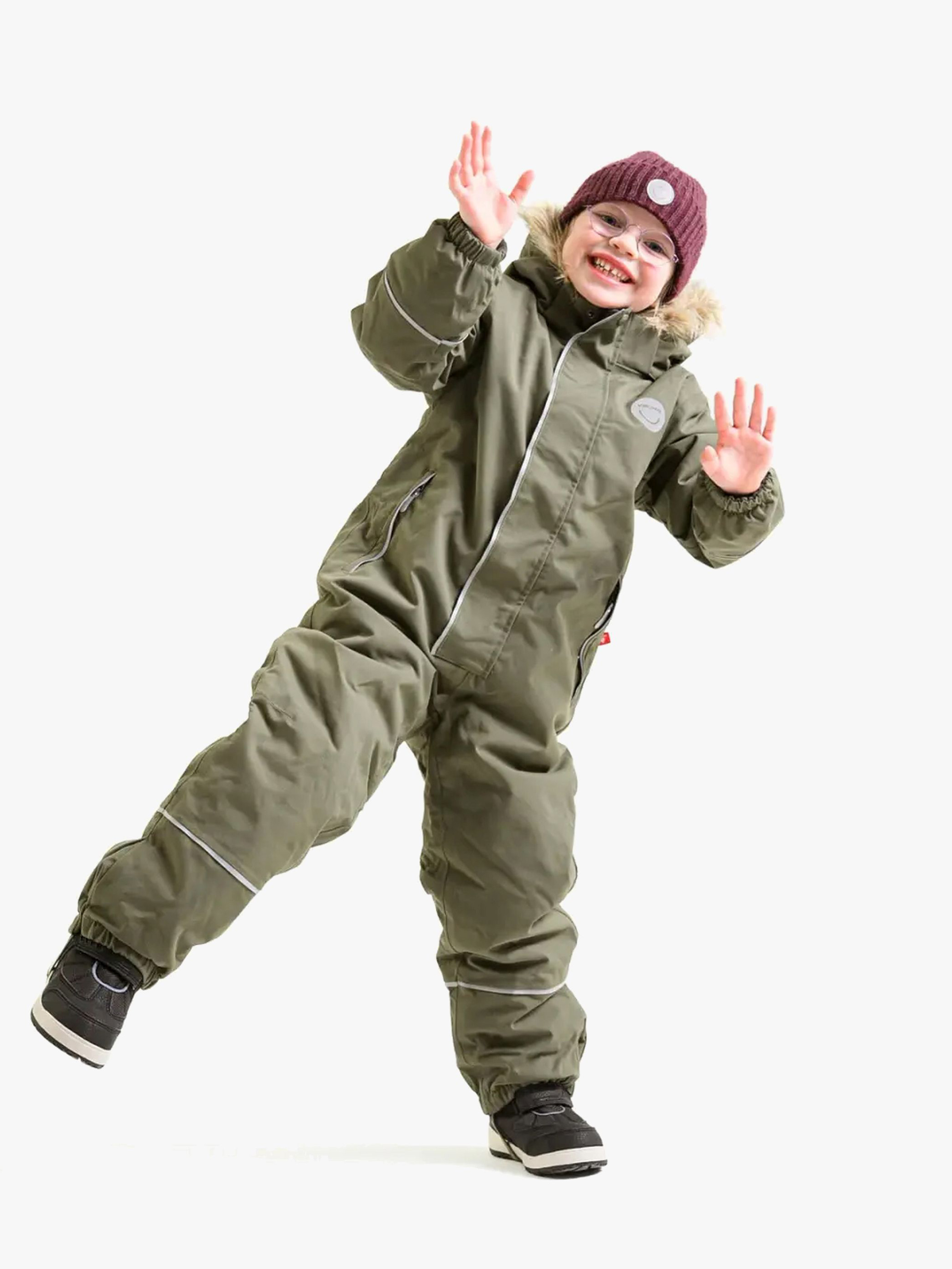 Viking Play Winteroverall, Olive, 98