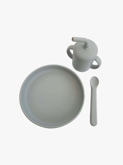 Summerville Geschirr-Set 3 Teile, Silver Grey