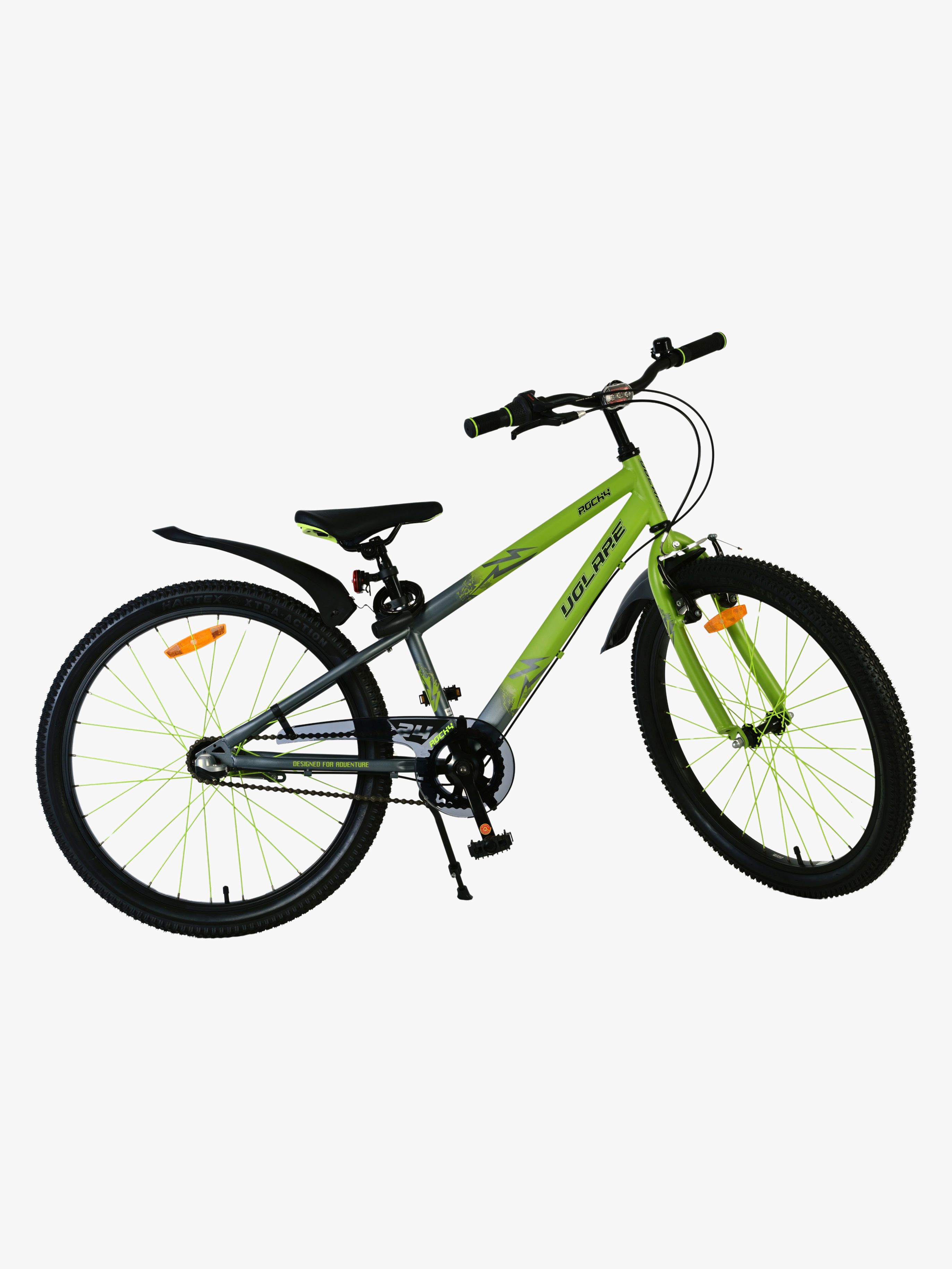 Volare Rocky Kinderfahrrad 24 Zoll, Grün