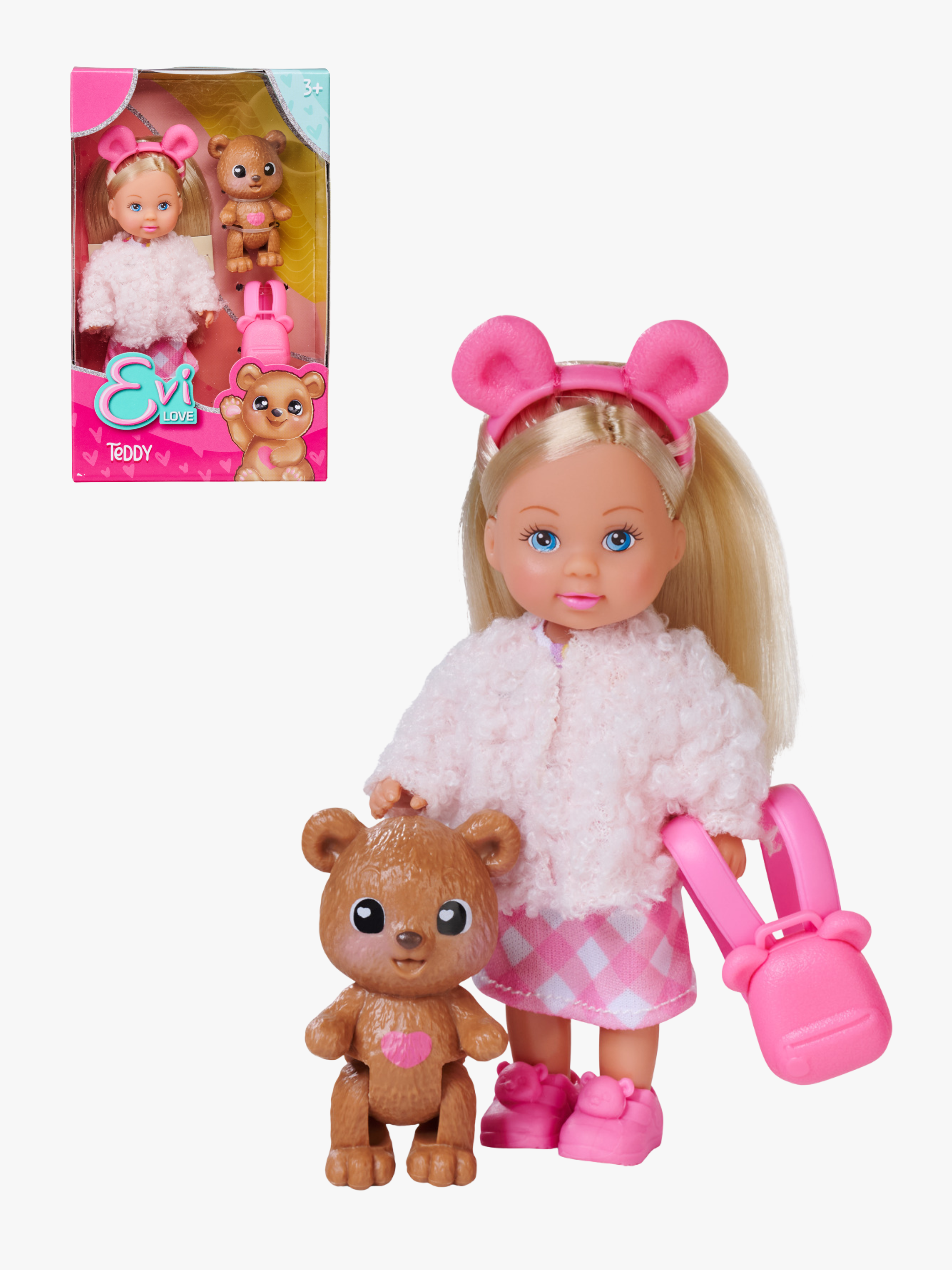 Evi Love Puppe mit Teddybär