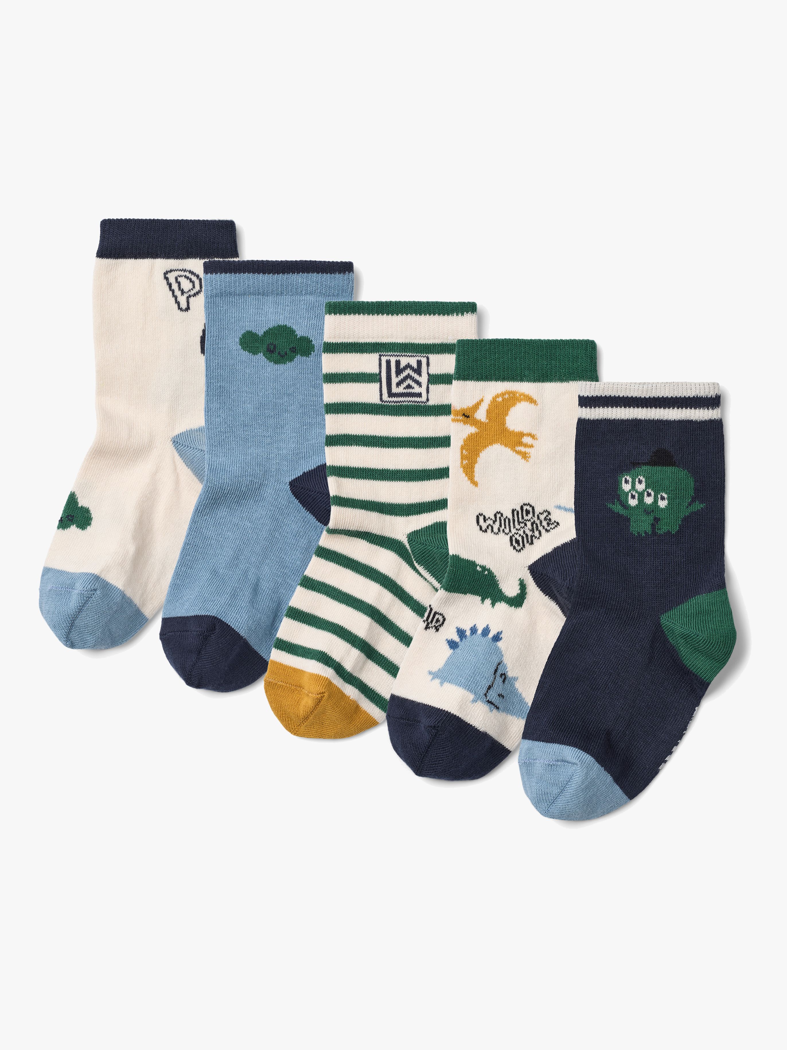 LIEWOOD Silas Socken 5er-Pack, Cool Kids Multi Mix, 29-32