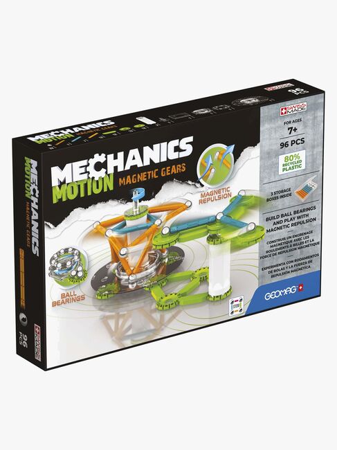 Geomag Mechanics Motion 2 Magnetische Gänge Bausatz 96 Teile