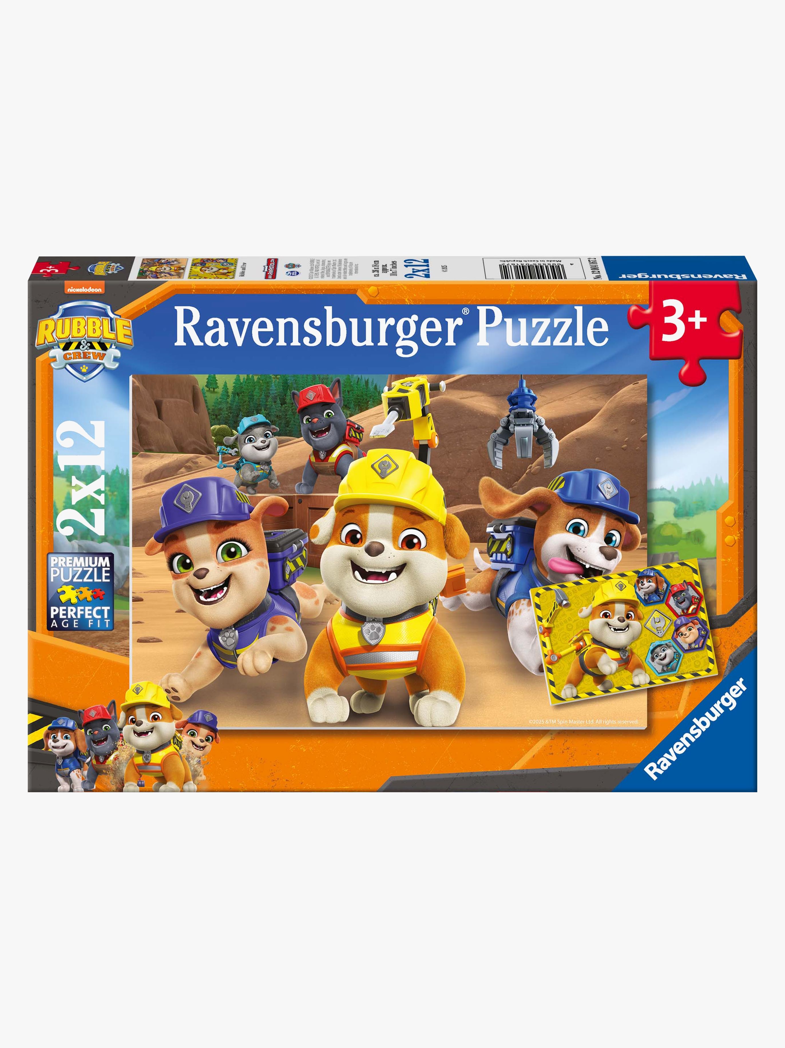 Rubble & Crew Puzzles 2x12 Teile