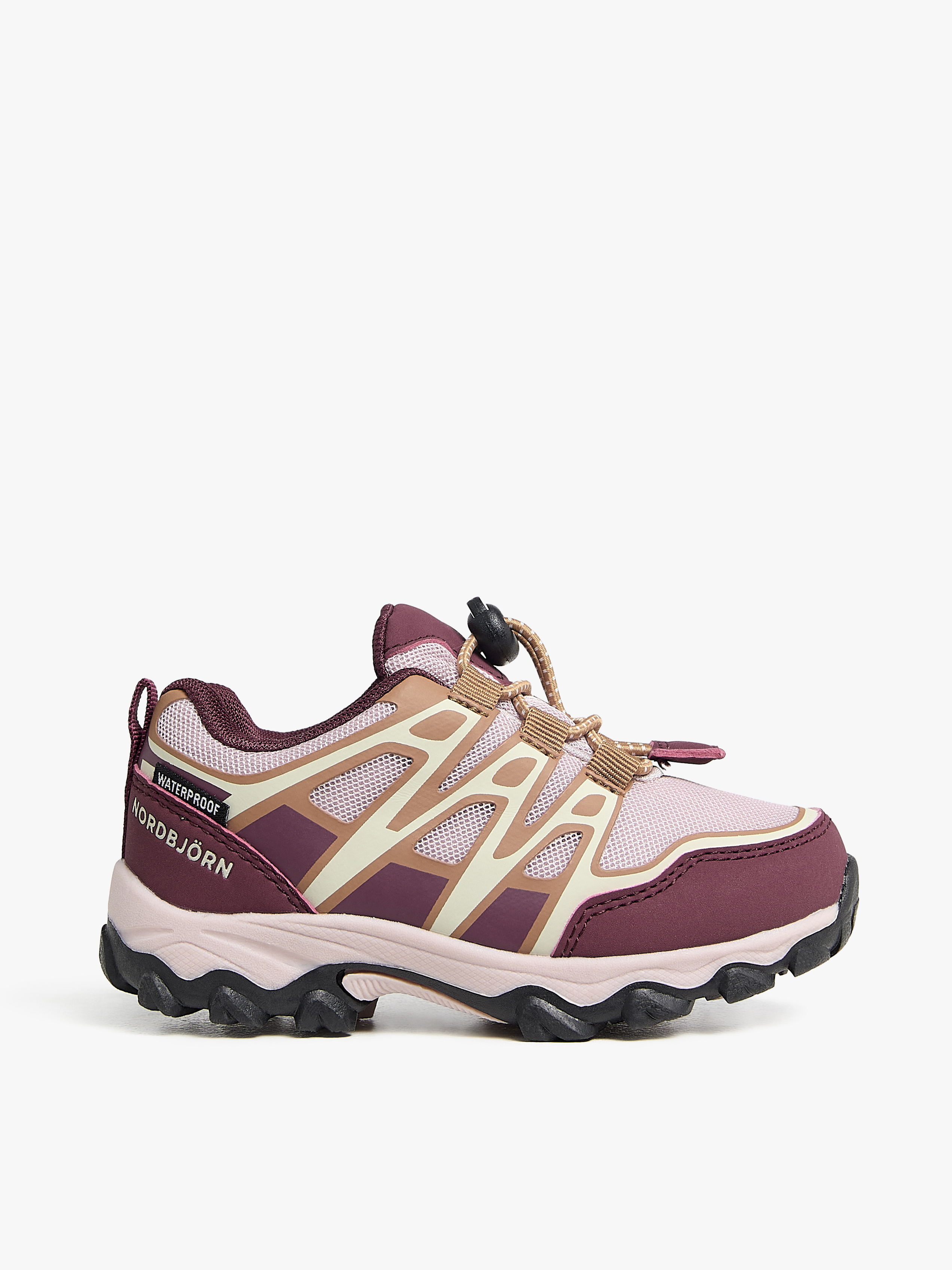 Nordbjörn Mountains Hike  Wasserdichte Kinder Sneaker, Burgundy, 28, Kinderschuhe