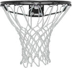 Proline Basketballkorb mit Netz, Schwarz/Weiß