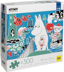 Mumin Comic Book Cover 4 Puzzle 500 Teile
