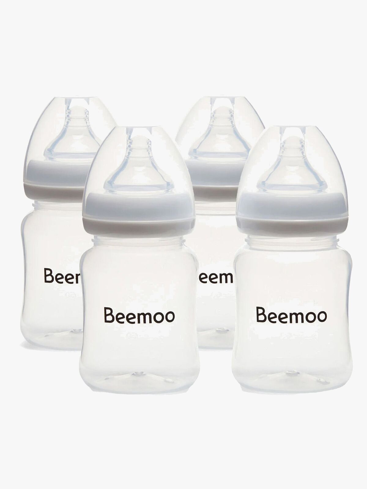 Beemoo CARE Muttermilchflasche 180 ml, 4er-Pack 