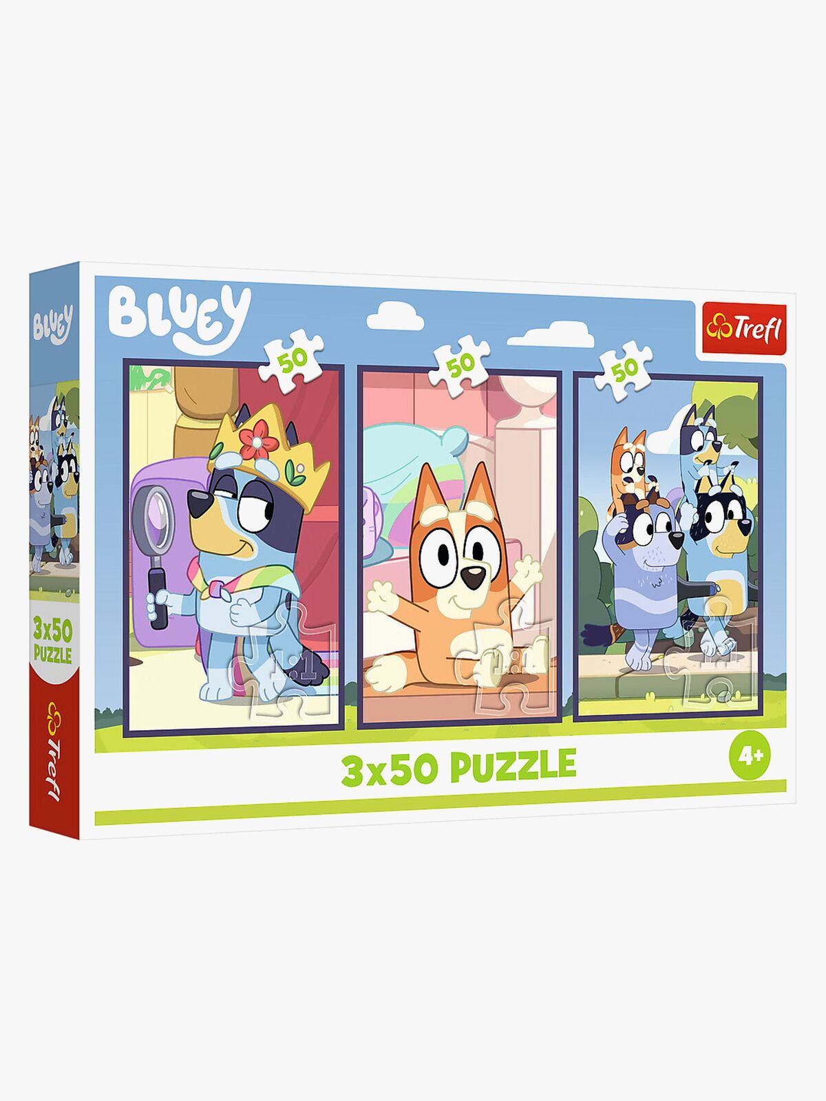 Trefl Bluey Family Puzzles 3x50 Teile