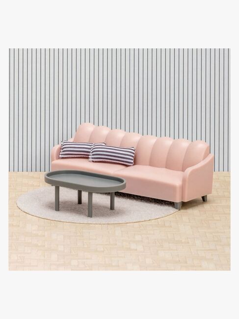 Lundby Puppenhausmöbel Wohnzimmerset