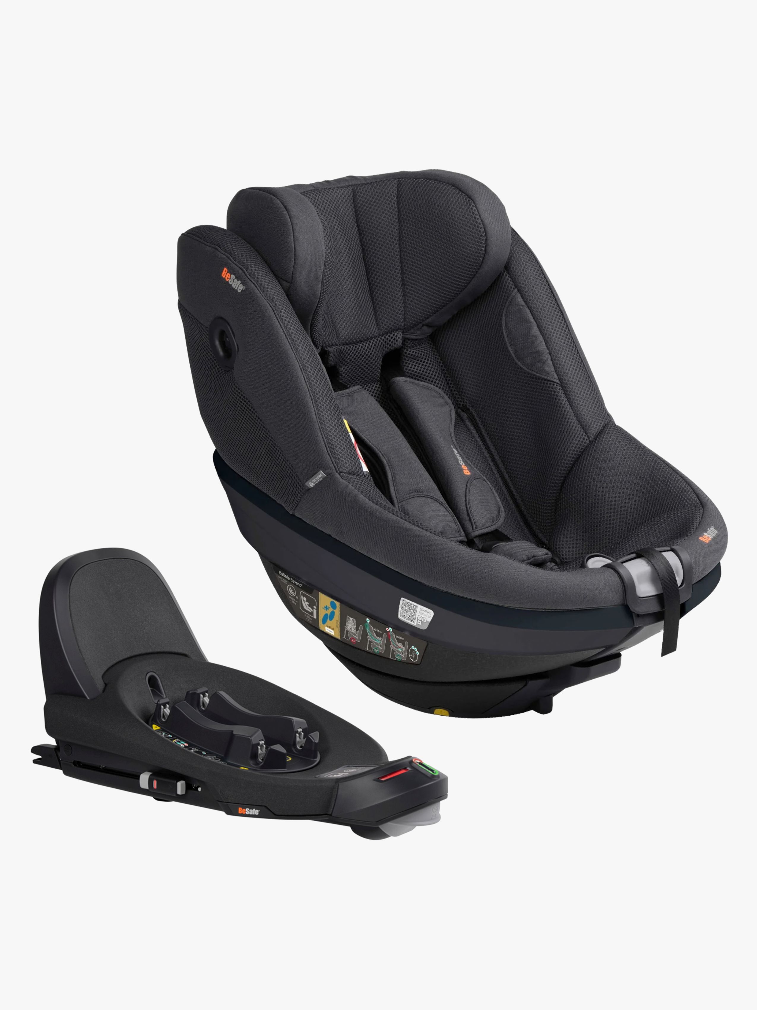 Beyond² Kindersitz inkl. Beyond Basis, Anthracite Mesh