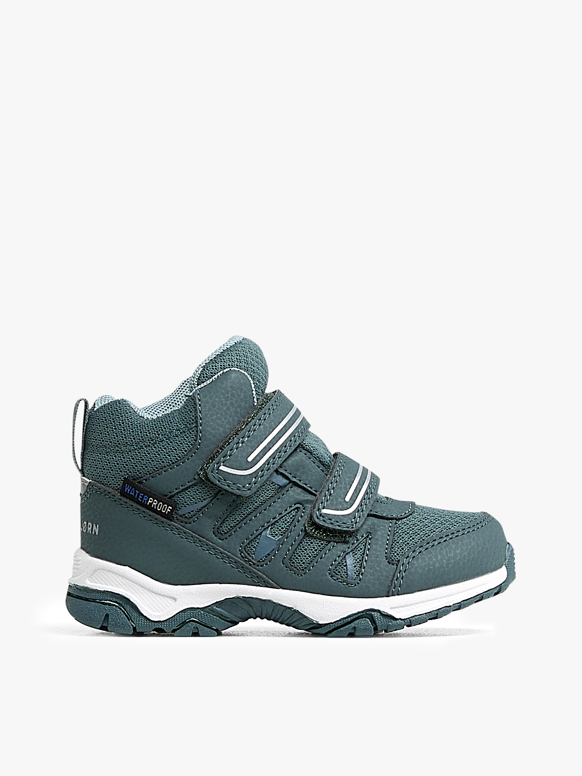 Nordbjørn Mercury Mid WP Fleecegefüttert Kinder Sneaker, Sagebrush, 31, Kinderschuhe