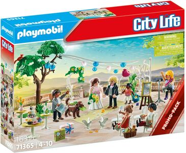 Playmobil 71365 City Life Baukasten Hochzeitsfeier