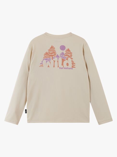 Reima Inista BugProof Langarm-Shirt, Birch Beige