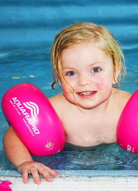 Aquarapid Aquaring Schwimmflügel, Rosa