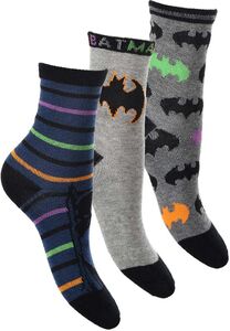 Batman Socken 3er-Pack, Grau