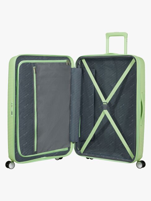 American Tourister Soundbox Spinner Koffer 97-110L, Kiwi Green
