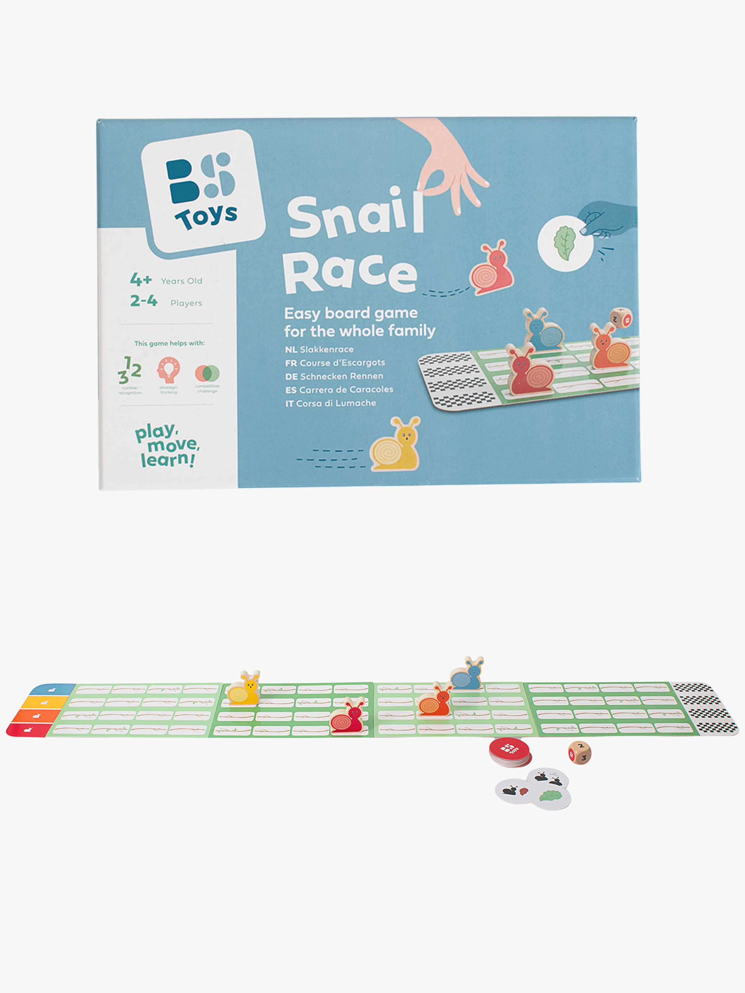 BS Toys Schneckenrennen Kinderspiel