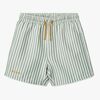 LIEWOOD Duke Stripe Badehose, Stripe Peppermint/Crisp White