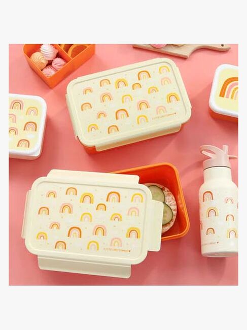 A Little Lovely Company Bento Lunchbox, Regenbogen