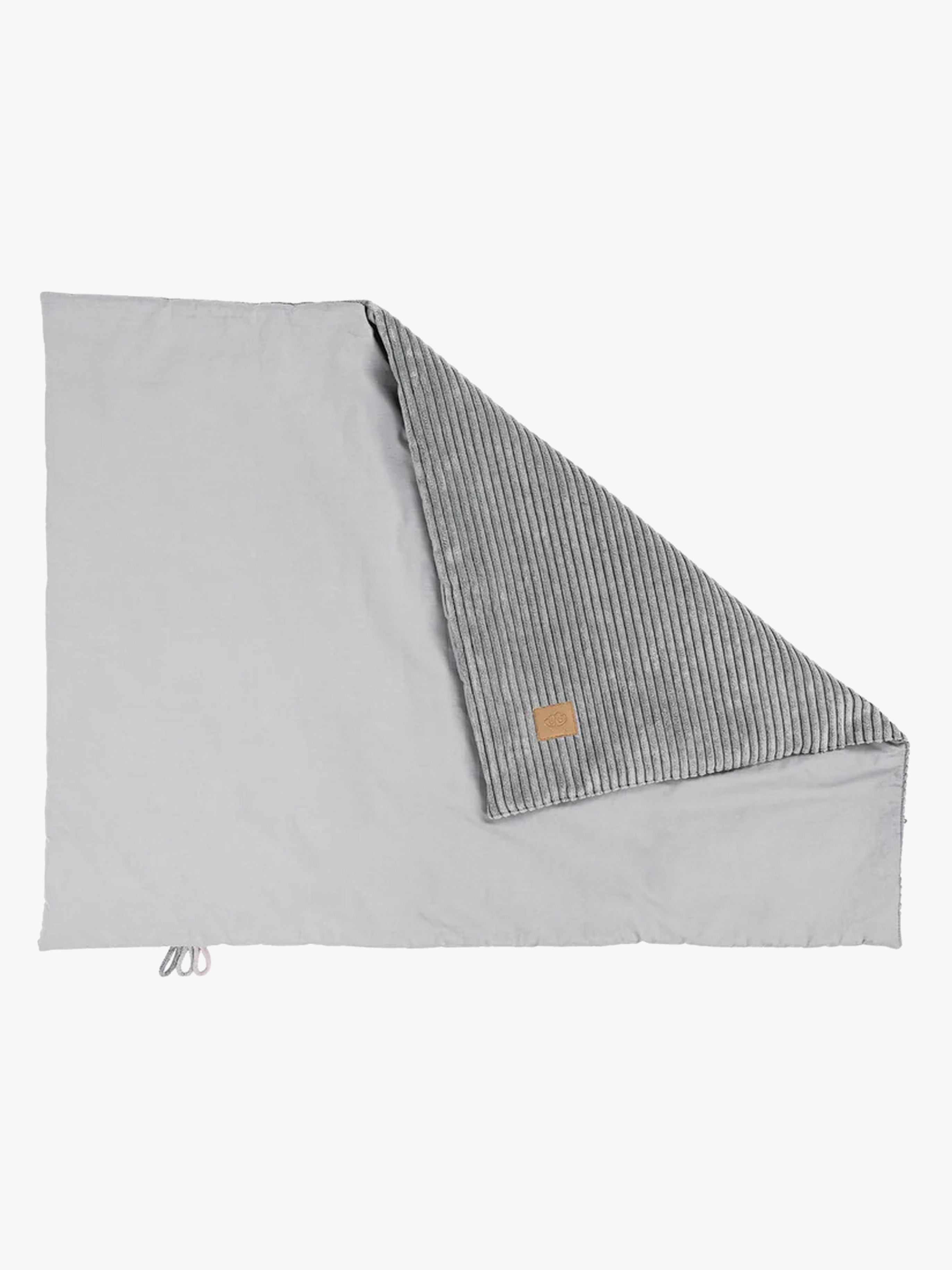 MeowBaby Aesthetic BabyBabydecke WInter, Grey, Kinderwagendecke, Baumwolle