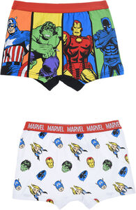 Marvel Avengers Boxershorts 2er-Pack, Stripes