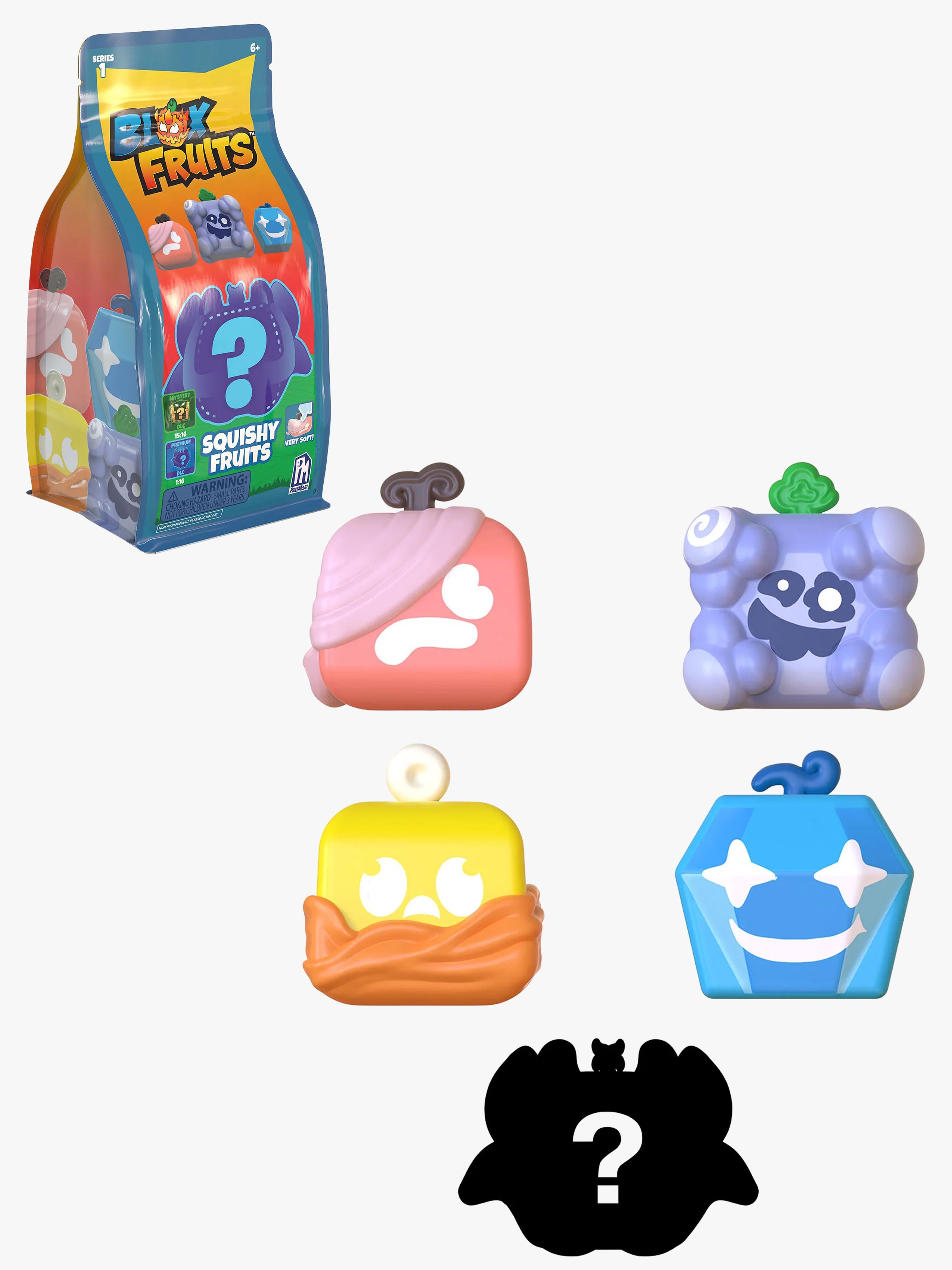 Blox Fruits Squishy-Figur Series 1 Gemischte Auswahl